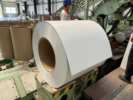 AZ150 / AZM150 PPGL RAL9003 Fogli di acciaio galvalume pre-dipinti in bobine