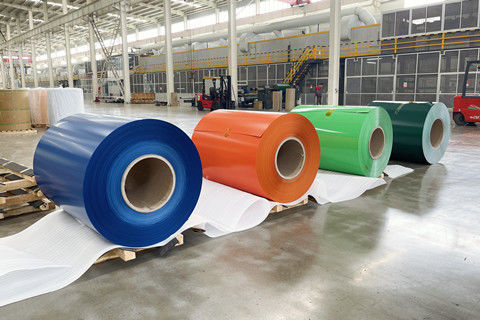 A3105 H16 bobine in alluminio rivestite di colore bobina PPAL 0,68x1220 mm