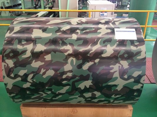 Camuffamento Stampa a colori PPGI 0,5 mm * 1200 mm Z150 PVDF DX51D