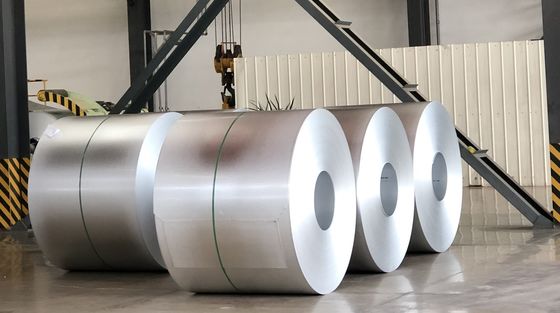 Az150 ASTM Edilizia di alluminio di zinco bobine di tetto foglio anti-dito Dx51d+Az zinco
