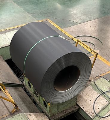 PVDF AZ150 PPGl Z275 PPGI VALSPAR Tessuto Matt RAL9005 RAL9004 Pre-pintato Acciaio Galvanizzato Piastrelle di tetto ondulate nere