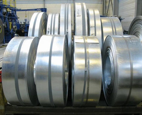 GI Z120 Strips Slitting Steel Coil 20-1250mm DX51D/52D/53D