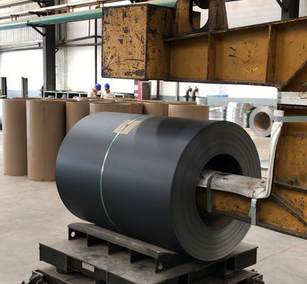 0.50-1.0mm 1200mm Z275 Matt PPGI Prefinito o pre-tinto Color Coating Steel Coils S320GD/DX51D Per tetti