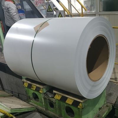 Beckers Frost Bianco Pre-Pintato Galvalume Steel Coil AZ150 PPGL DX51D 10 anni di garanzia esportazione in Sudafrica