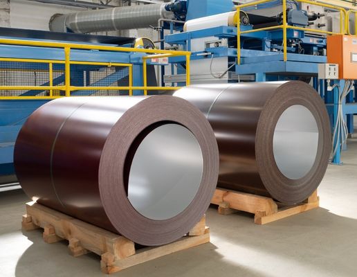 RAL8015 Beckers PPGI bobina rivestita RMP SMP DX51D per pannelli di parete metallici