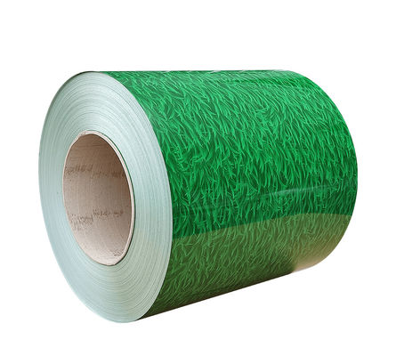 Grass Printech Color Coil 3D Grains Pre-Painted Galvanized Coil DX51D per il pannello murario di rivestimento