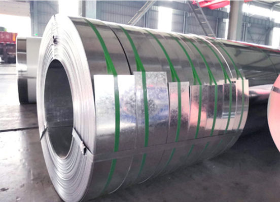 G90 1.0mm Slitting Steel Coils Hot Dip Galvanized Steel Strip per pavimento