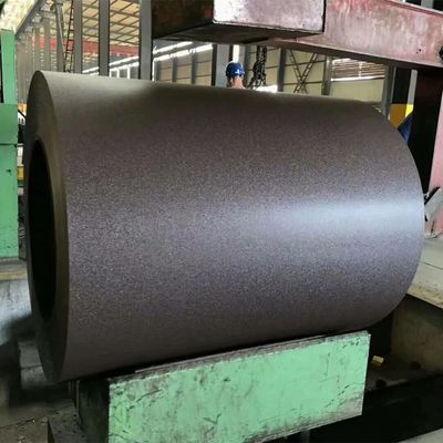 1.0 mm PPGI tessuto Matt Preverniciato Coil di acciaio HDP Valspar per tetto