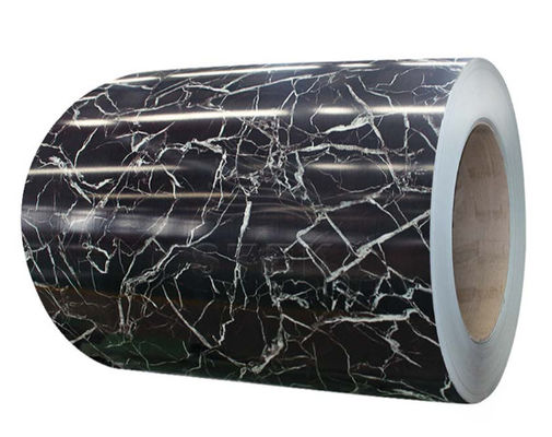 1.0mm Granella di marmo Stampa a colori Rivestito bobina bobina di acciaio galvanizzato S320GD