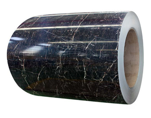 JIS G3321 0,85 mm PPGI PPGL Coil marmo di grano di rivestimento HDP