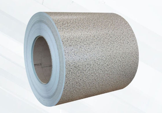 PVDF COLOR GRANITE PATTERNED ALUMINIUM COILS 3003 H26 GRADE 1.0*1200 Disegno personalizzato 50 anni di garanzia