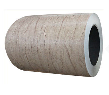 Modello di marmo AA3003 3105 Fassate architettoniche in alluminio PVDF AkzoNobel bobine rivestite di colore