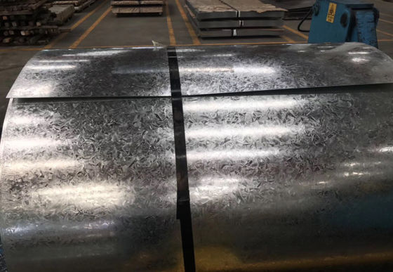 Gran Spangle Galvanizzato Steel Coil Roll 1200mm per C Beam Keel Frame