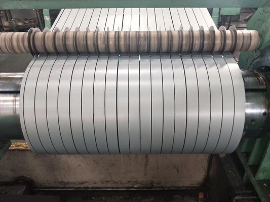 JIS G3302 GB/T251B Gl/Gi Slitting Steel Coils Aluzinc Galvalume Steel Coils 0,35mm*168mm