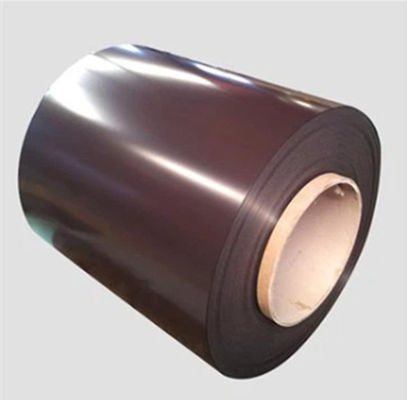 Z225 PPGI bobina di foglio rivestita in colore marrone HDP DX51D per rivestimento o copertura