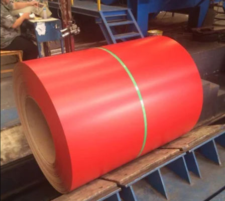 Acciaio Galvalume pre-dipinto AZ120 PPGL bobina di acciaio SMP DX51D per pannelli di parete metallici 20 anni di garanzia Vernice anti graffi
