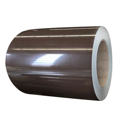 HDP Valspar personalizzato marrone 0,50-1,0 mm Z275 PPGI Pre-divertito rivestimento in colore bobine d'acciaio DX51D per pannello di copertura