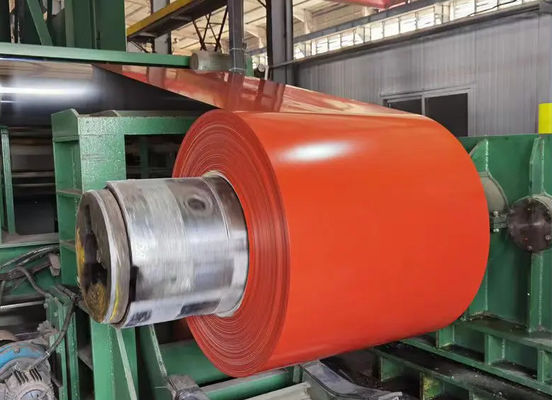 RAL Color Coated Steel Coil Prepainted Galvanized Z275/PPGI Per materiali da costruzione