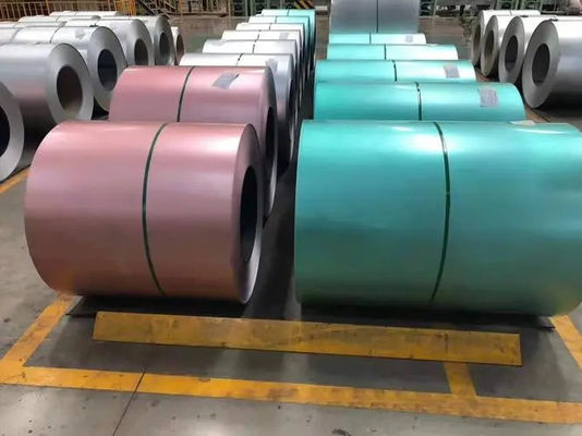 Casa in acciaio leggero G550 Acciaio strutturale AZ150g Galvalume Steel Coil AFP 55%Allu-Zinc Steel Slit Coils Anti-Finger Print