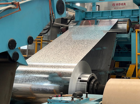 HDGI Regular Spangle Z120 / Z225 0,40 mm 1200 mm Carta ondulata e piastrelle metalliche cromate non rivestite di pelle AFP
