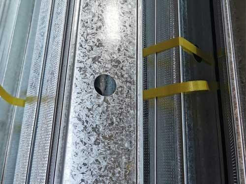 Z90 GI Purlin C-Profile Canale Casa in acciaio leggero Regolare Spangle Fogli di acciaio galvanizzato bobine G550 SGC570