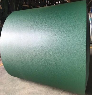 Verniciatura di alta qualità in colore rivestito pre-tinto galvanizzato matt tessuto PPGI bobina in acciaio Z225 SMP per l'industria edile,