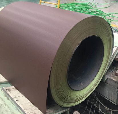 Superficie opaca con texture antigraffi Preverniciata Galvanizzata Rivestita di colore rughe Coil di acciaio PE ((Regular), SMP, HDP