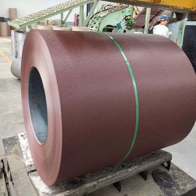 26 Gauge Tessitura 3D Rimpiccio Matt Finish Pre Pittura Galvanizzato Aluzinc Steel Coil