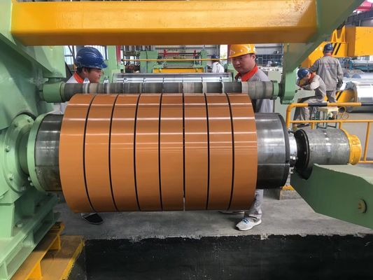 Applicazione di tubature e tubi di scarico RAL2004 Color Orange Rivestito di bobina di alluminio PE RMP