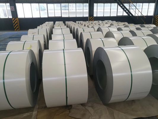 z100 RAL9010 Strisce d'acciaio verniciate utilizzate per applicazioni di serrature e grondaie