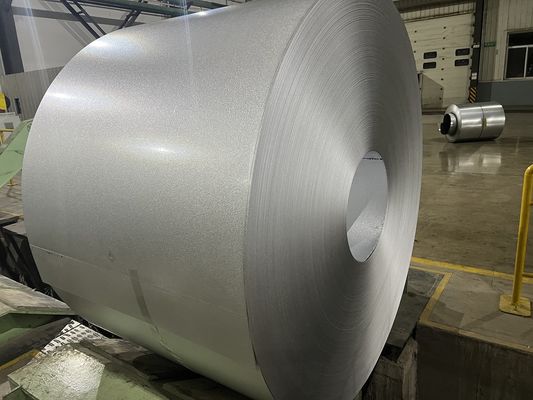 ASTM A792 G550 Az100 Az150 55% Aluzinc GL Steel Sheet Coil 26 Gauge Skin Pass Per la copertura