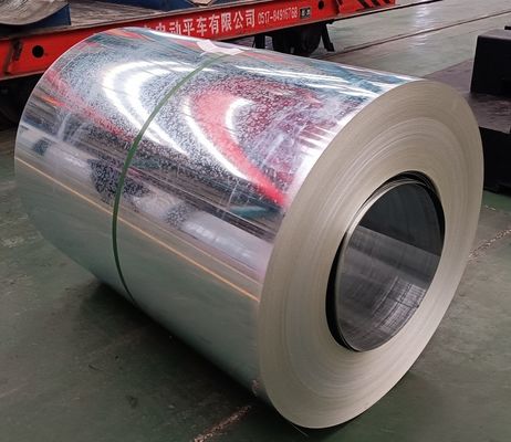 40-275G/M2 Zinco rivestito G90 Dx51d Dx52D Dx53D Rollo di acciaio bobina di acciaio galvanizzata 20 calibro DIP caldo Spangle regolare Full Hard