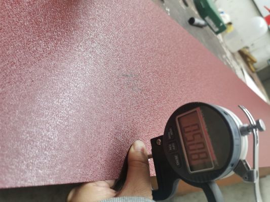 30 anni Matt RAL3011 0,50*1250 PPGI HDP Z275 Sherwin Williams Tetto ondulato in acciaio galvanizzato verniciato