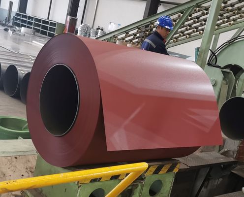 AZ150 PPGL Fogli ondulati in acciaio matto con rivestimento esterno