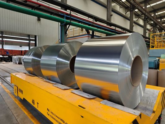 Rollo di rivestimento in stagno Piastra di stagno elettrolitico primario / carta e bobina di stampa ETP per scatole di aerosol e bevande