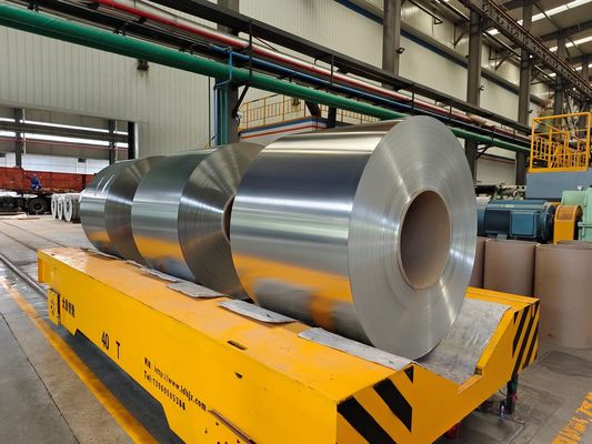 Placca di stagno elettroplata utilizzata per l'imballaggio di alimenti e bevande ETP BA T1-T5 DR7m JIS G3303 EN10203