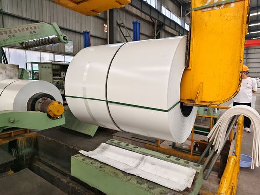 40 anni di garanzia Rivestito RAL colore pre-pintato bobina di acciaio per Z275 Galvanizzato AZ150 Galvalumed baseplate