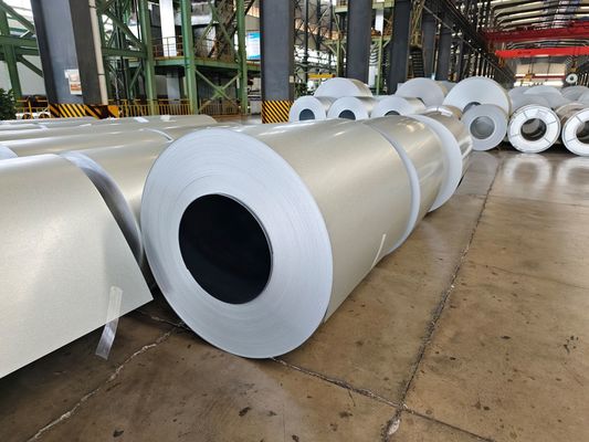 Pannelli di tetto in acciaio alucinato al 55% DX51D ASTM A792M S280GD Galvalume Steel Coil