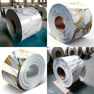 PVDF AkzoNobel Marble Printech Steel Coils per pannelli di decorazione domestica e edilizia di ville