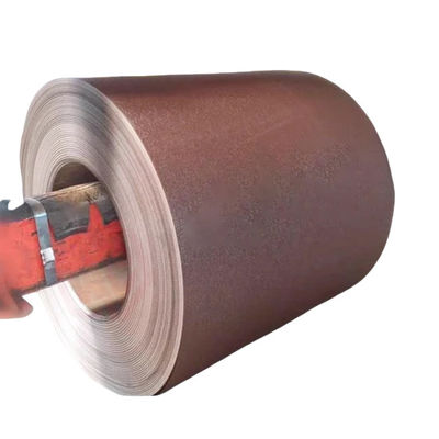 RAL3009 Oxide Red Wrinkle Matt AZ150 pannello di tetto in acciaio verniciato tessuto piastrelle metalliche in acciaio